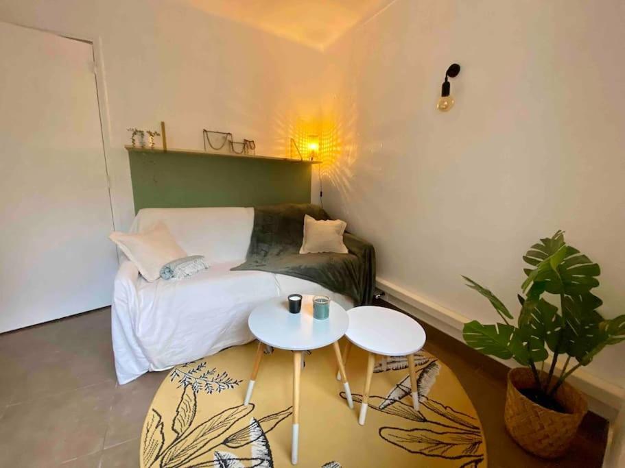 앙티브 Location Studio Avec Loggia 아파트 외부 사진